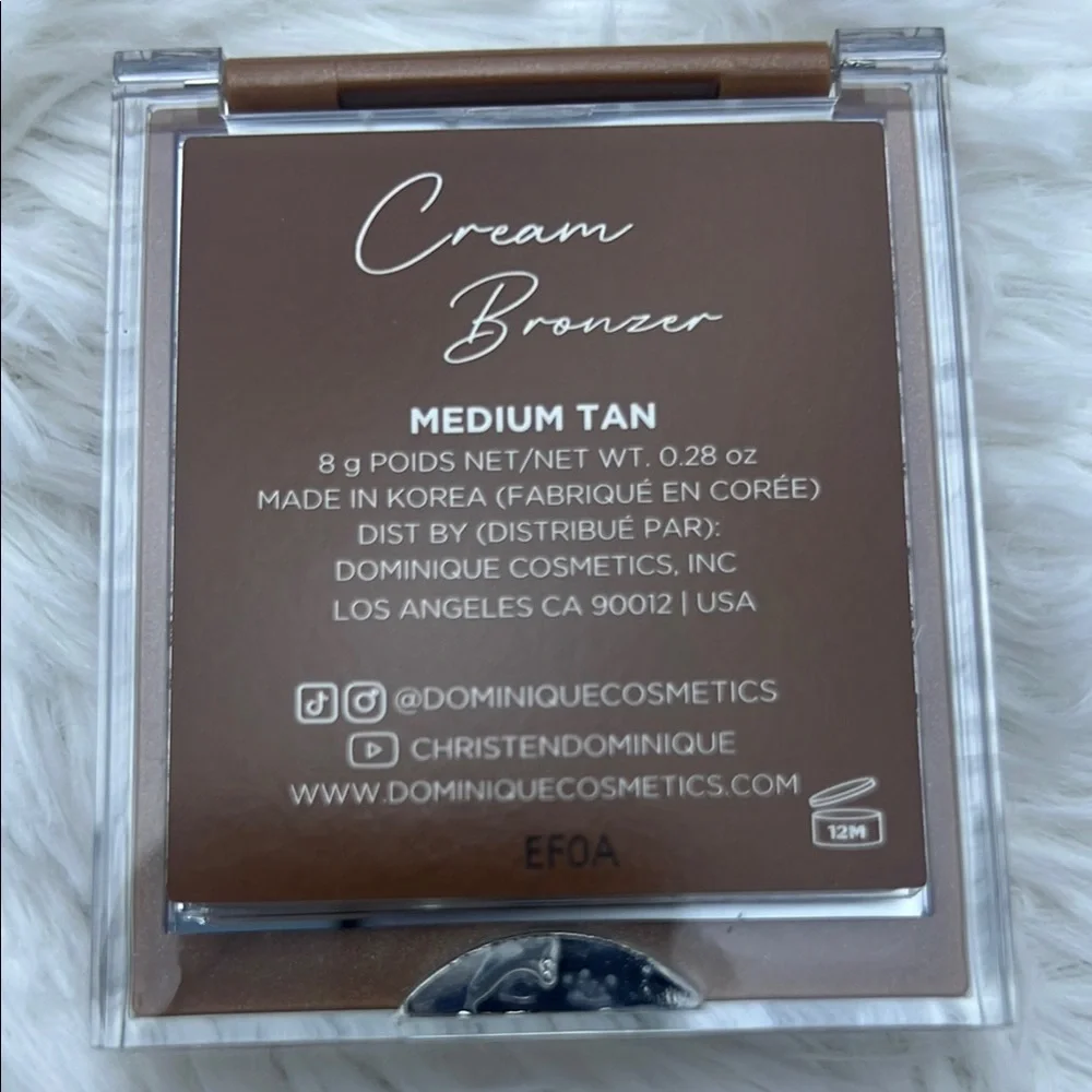 Dominique Cosmetics Cream Bronzer - Medium Tan